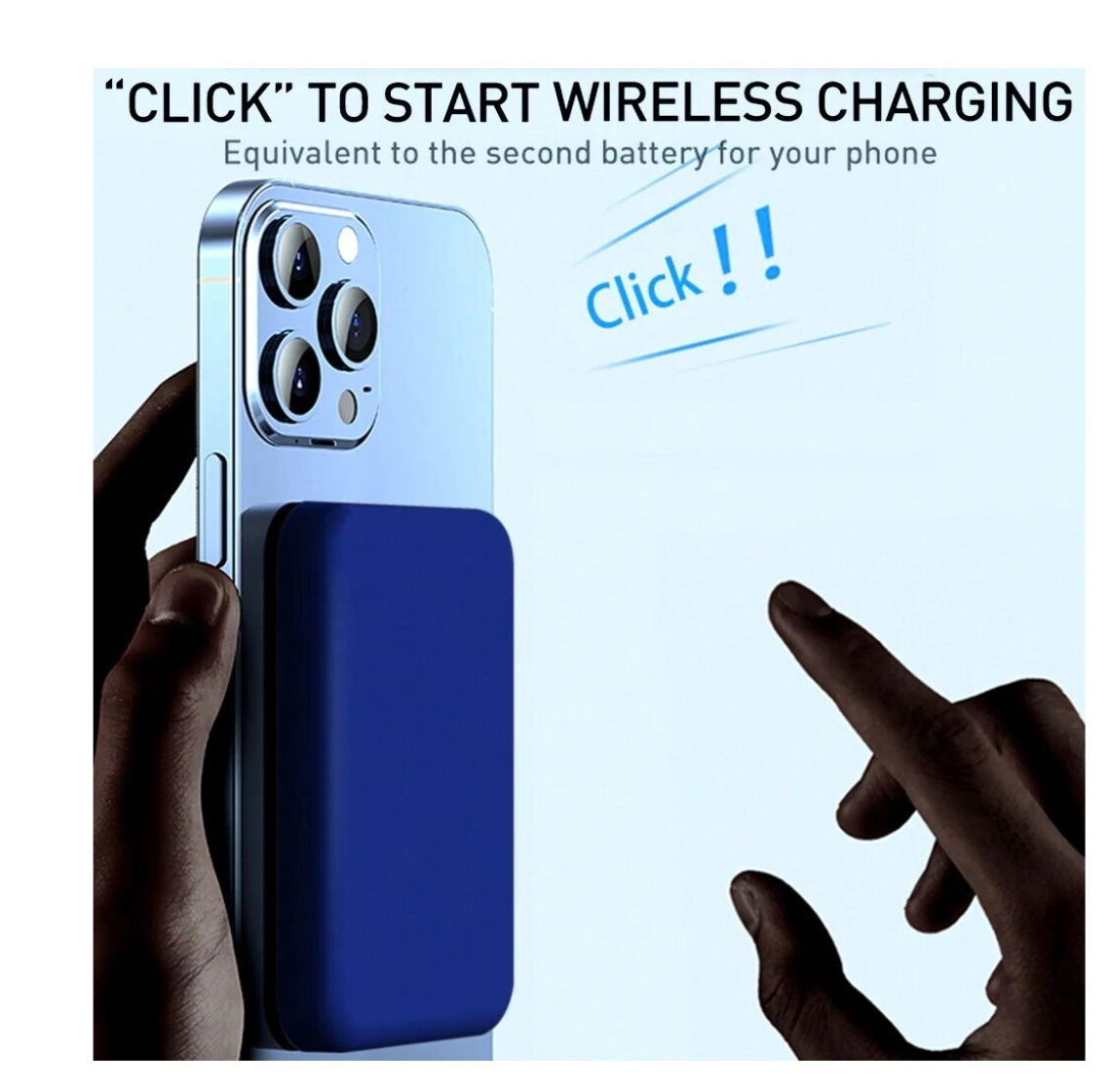 Power in Your Pocket: Wireless Mini Magnetic Power Bank – 15W PD Fast Charging, LED Indicator, Compact and Ready for iPhone 15 to Pro Max!