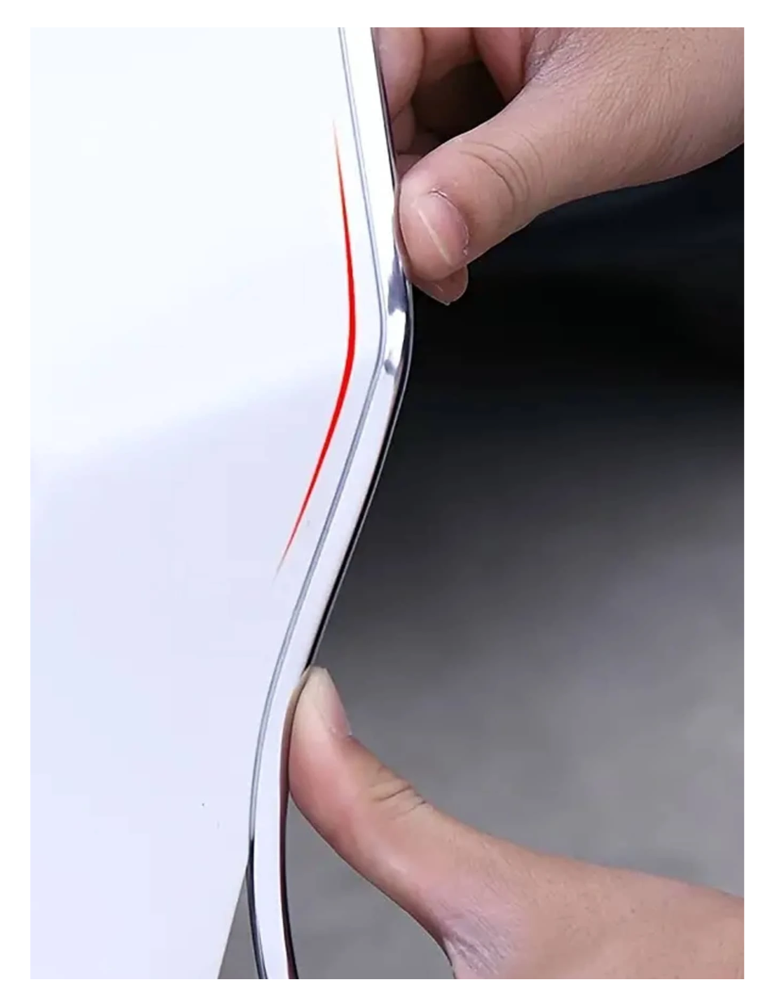 Shine & Shield: 5M Electroplated Car Door Anti-Collision Strip - Stylish Soundproof Protection!