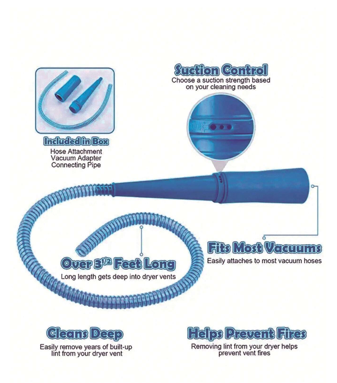 Fireproof Your Laundry Room: Deep Clean Dryer Vent Accessory for Safety & Efficiency