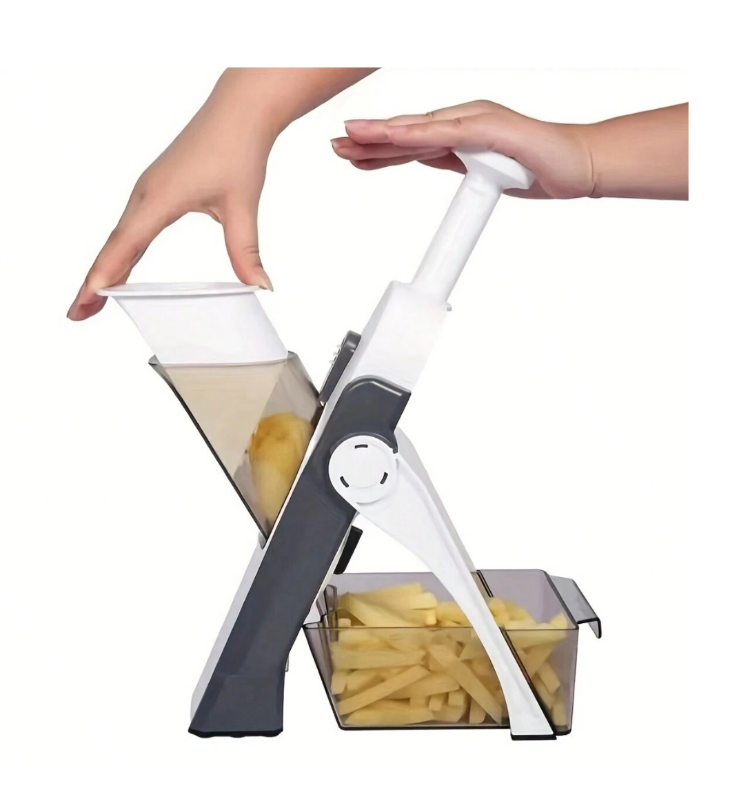 Slice & Dice Delight: Upgrade Your Kitchen with Our Safe and Versatile Food Slicer!