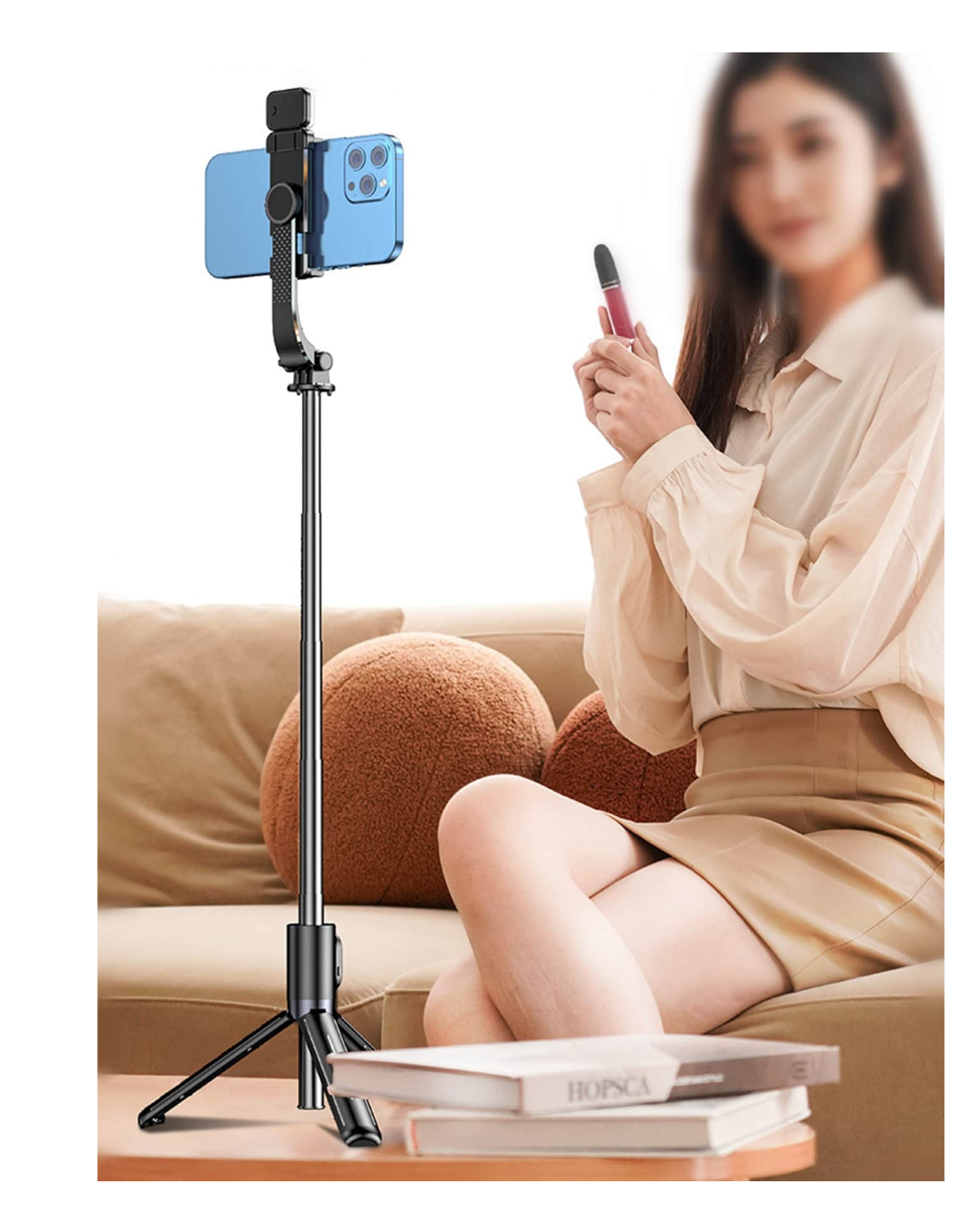 Illuminate Your Selfie: 53 Inch Extendable Selfie Stick Phone Tripod with 2 LED Lights – Perfect for iPhone 14 to Galaxy S20, GoPro, Insta 360, DJI Action, Video, Vlogging, Live Streaming, and Travel Adventures!