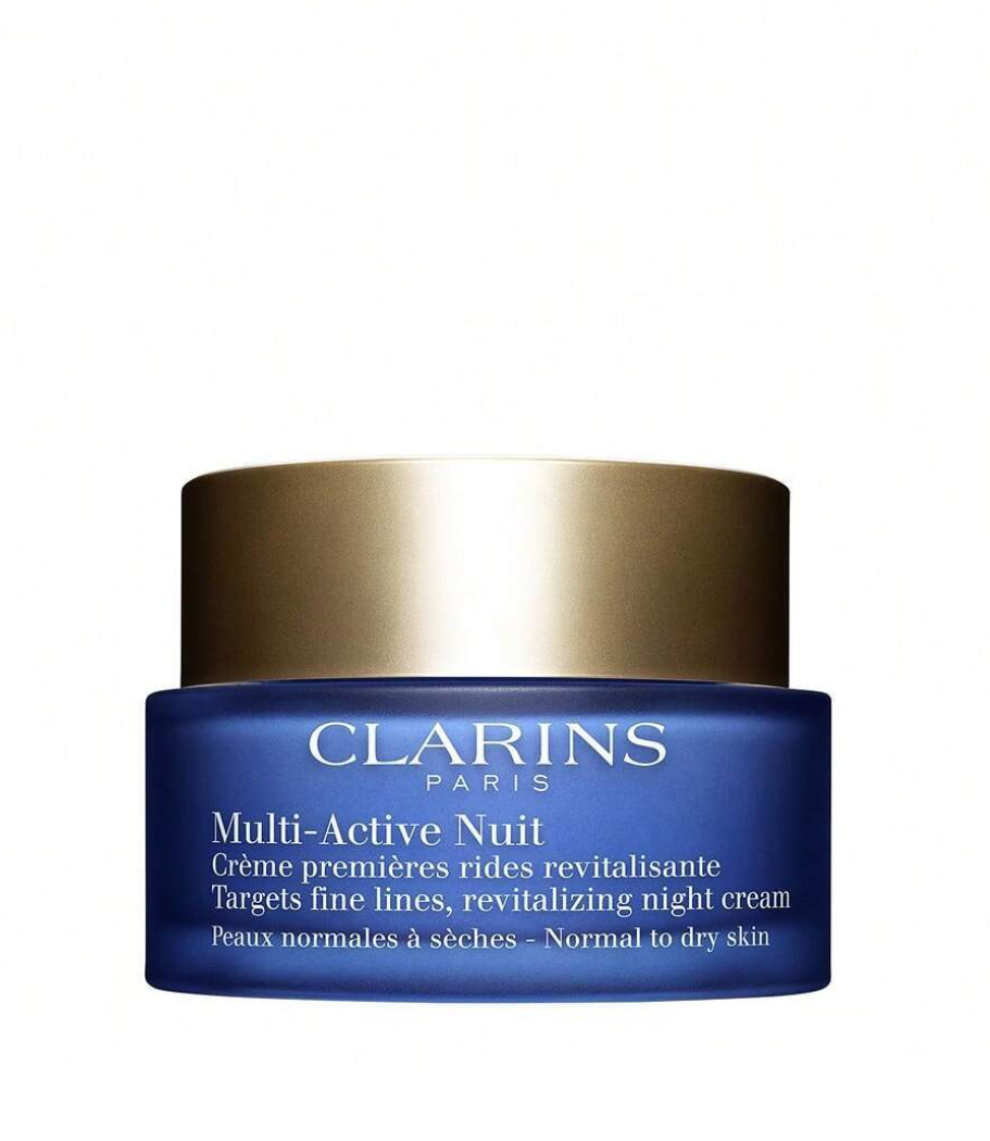 Rejuvenate Your Radiance: Clarins Multi-Active Night Cream for Normal to Dry Skin – Unveil a Nightly Symphony of Beauty and Hydration!