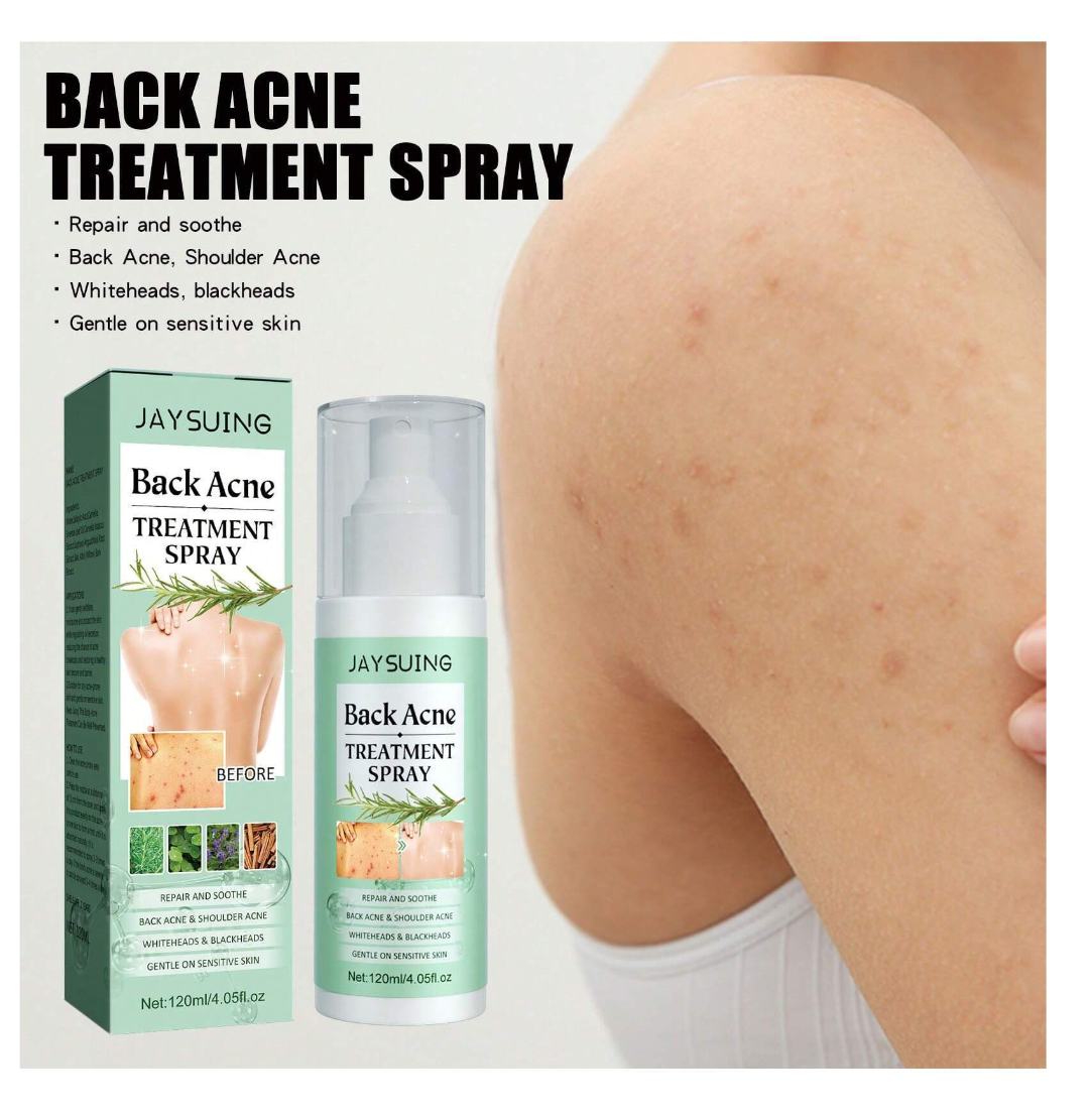 Clear Skin Confidence: Illuminate Back & Arm Acne with our Repair Spray!