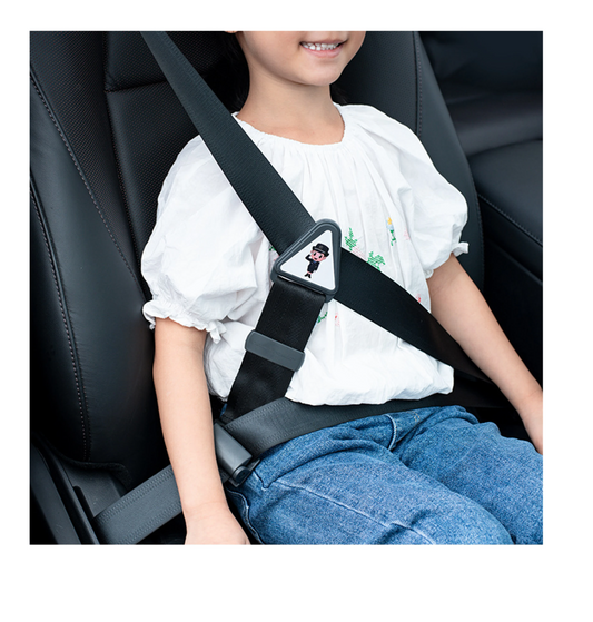 Safety First: Introducing the 1pc Car Child Safety Belt Adjuster for Ultimate Neck Support!