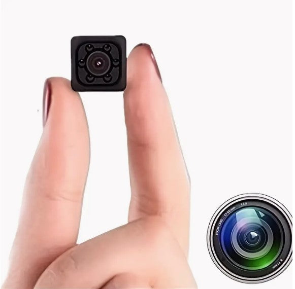 "Nightwatch Companion: Mini Camera with Night Vision, Motion Detection - Your Versatile Surveillance Buddy for Home Security and Peace of Mind!"