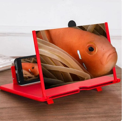 10 Inches 3D Mobile Phone Screen Magnifier: Your Portable Cinema Experience!
