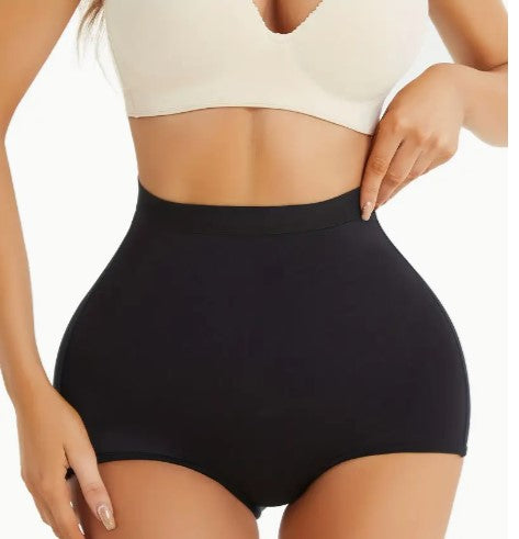 Sculpt & Shape: Tummy-Control Open Butt Panties - Enhancing Women's Shapewear & Underwear