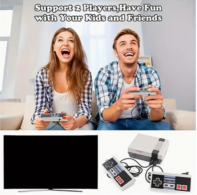 Retro Gaming Delight: TV Mini Game Console - Dual Player Mode, Perfect for Nostalgic Fun and Memorable Gifts on Birthdays, Valentine's Day, and More