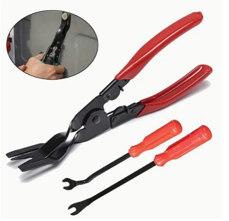 Revive Your Ride: Car Headlight Restoration Clip Removal Pliers - Professional Van Door Panel & Upholstery Repair Tool