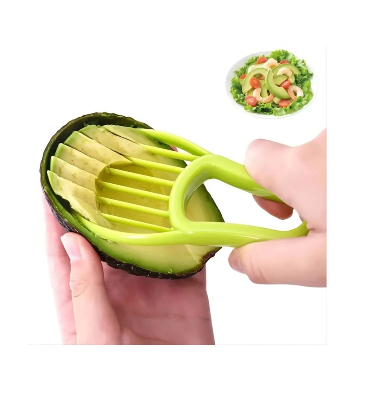 Avocado Magic: 3-in-1 Slicer for Hassle-Free Prep!