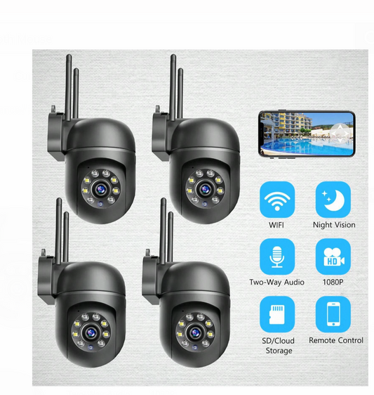 Secure, Smart, and Seamless: The Ultimate 1080P Wireless Security Camera for Every Home!