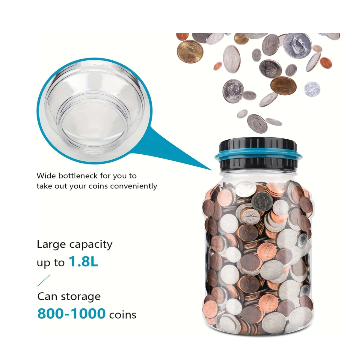 Count Your Coins: The Ultimate Digital Money Bank for Kids and Adults!