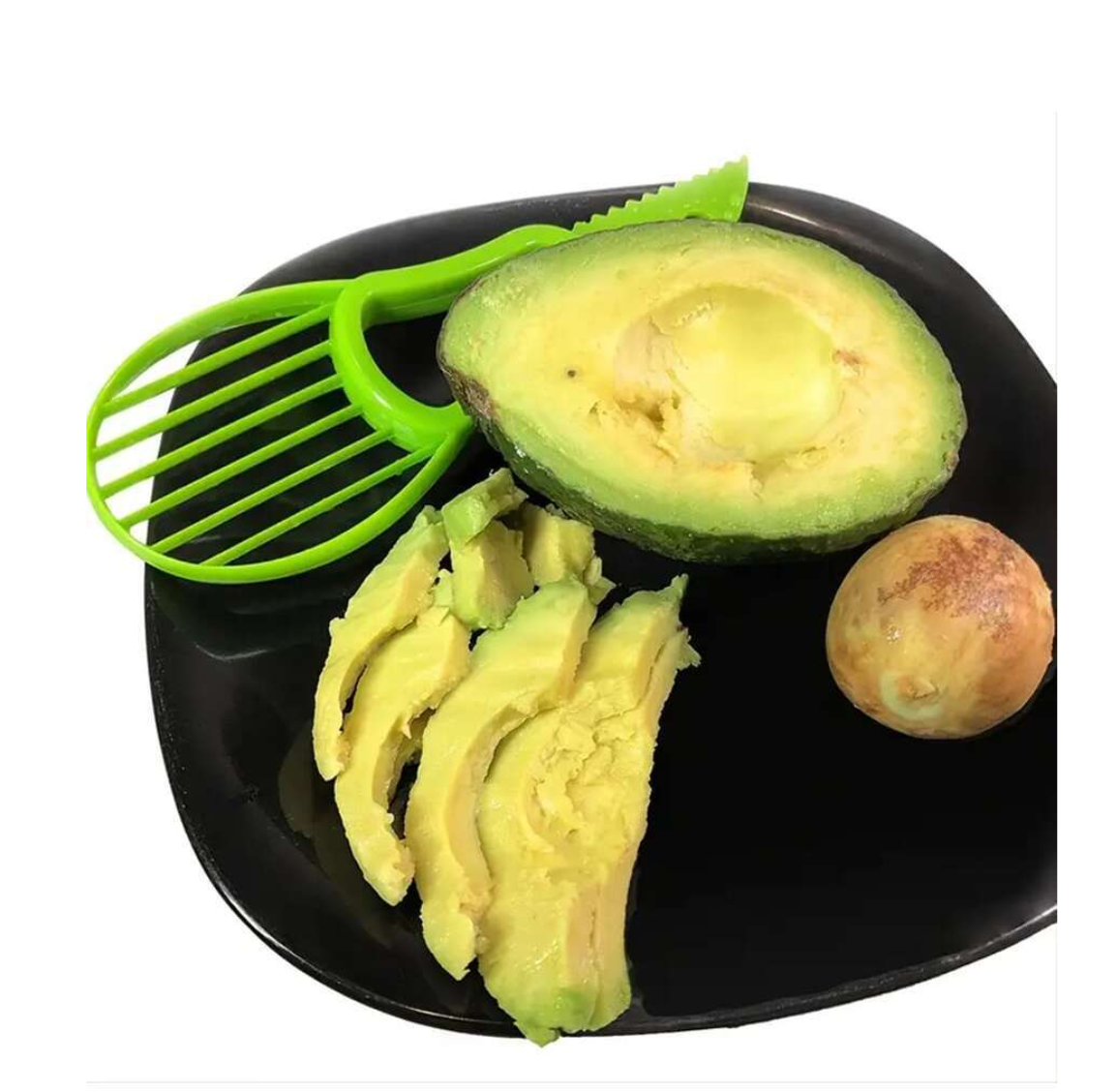 Avocado Magic: 3-in-1 Slicer for Hassle-Free Prep!