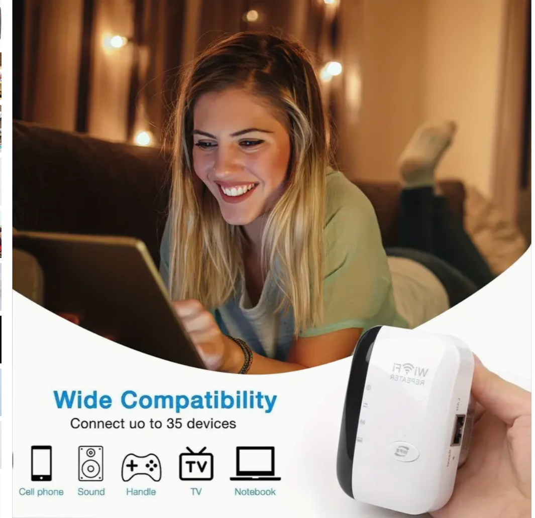Turbocharge Your Connectivity: Unleash 300Mbps Speeds with Our Long-Range Wireless Repeater Access Point!