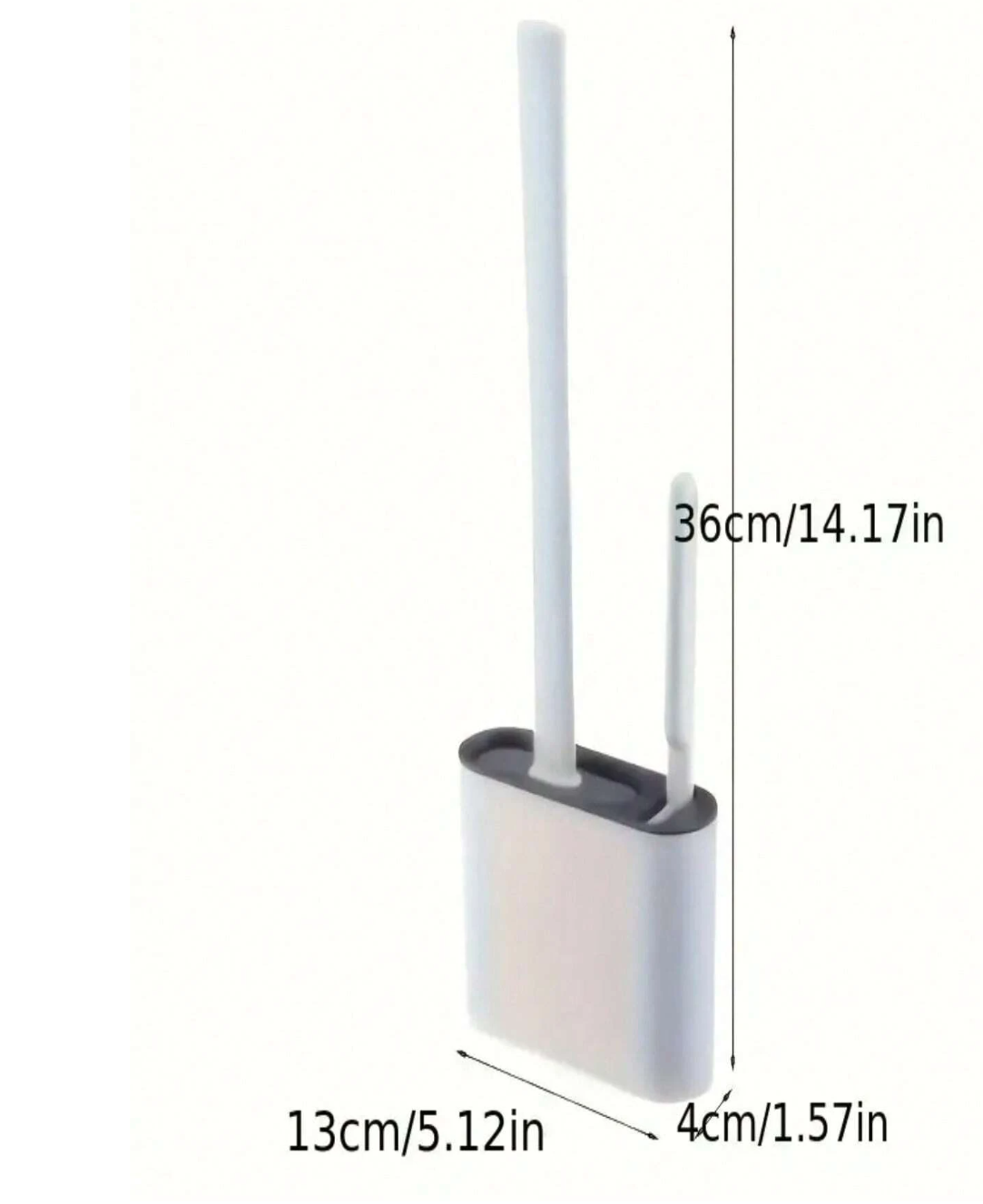 Clean Sweep: 2-in-1 Durable Toilet Brush for Effortless Cleaning and Lasting Freshness!