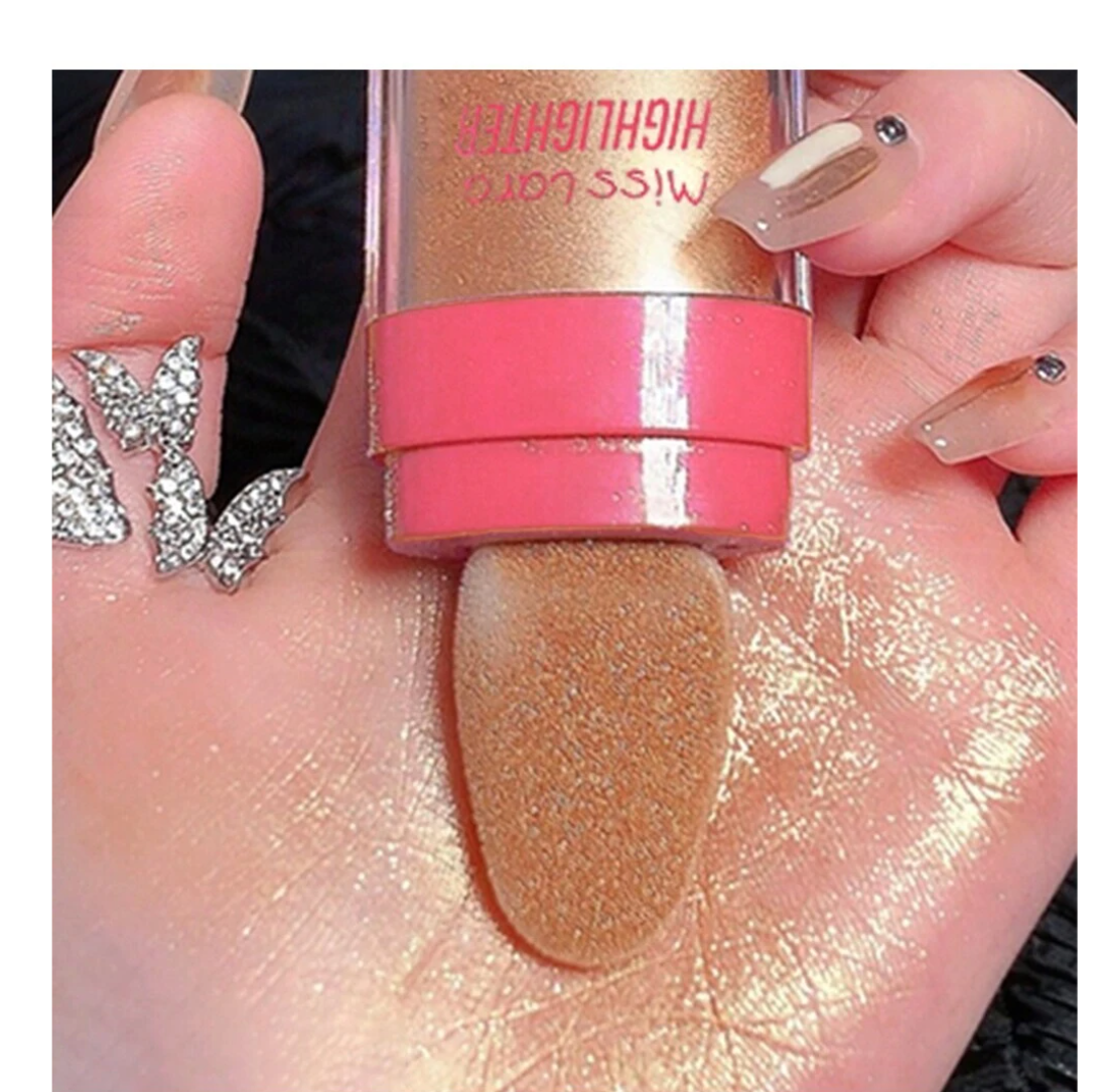 Enchanting Radiance: Elevate Your Look with Fairy High Light Flapping Powder - Unleash 3D Magic for Stunning Y2K Makeup!