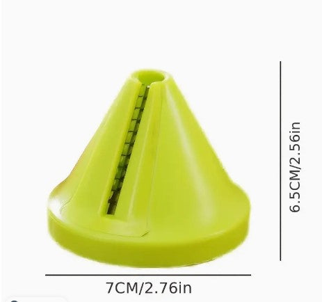 "Kitchen Innovation: Creative Multifunction Cone Shape Vegetable Cutter - Elevate Your Culinary Experience!"