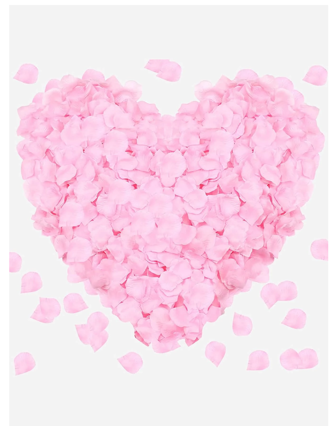 Blooms of Love: 1200pcs Artificial Rose Petals, the Perfect Floral Touch for Valentine's Day and Weddings!