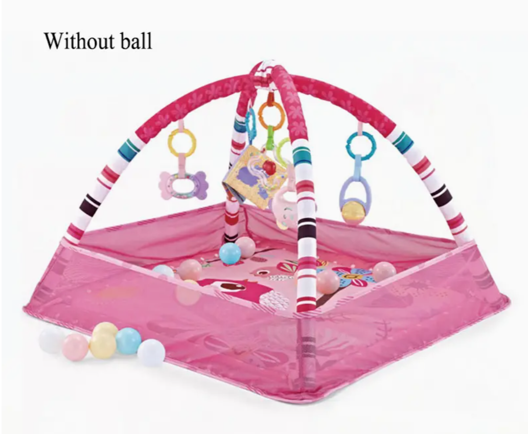 Playful Beginnings: Baby Fitness Frame Crawling Game Pad – The Ultimate Multifunctional Educational Mat for Little Explorers!