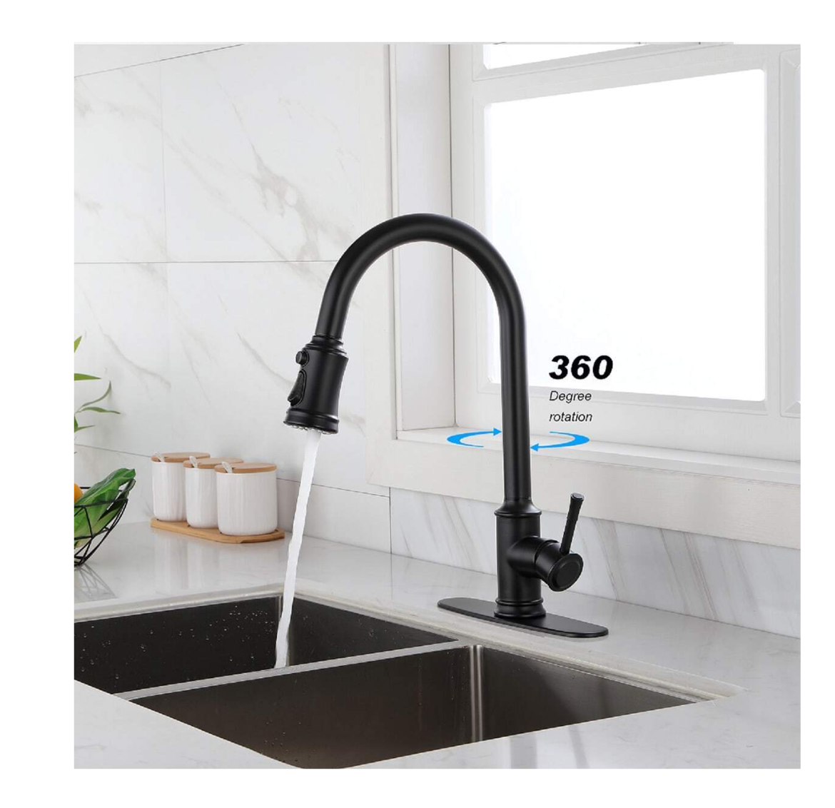 Modern Elegance Meets Smart Convenience: OSQI Touch Kitchen Faucet with Pull Down Sprayer