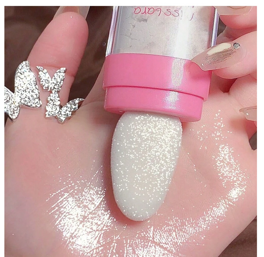 Enchanting Radiance: Elevate Your Look with Fairy High Light Flapping Powder - Unleash 3D Magic for Stunning Y2K Makeup!