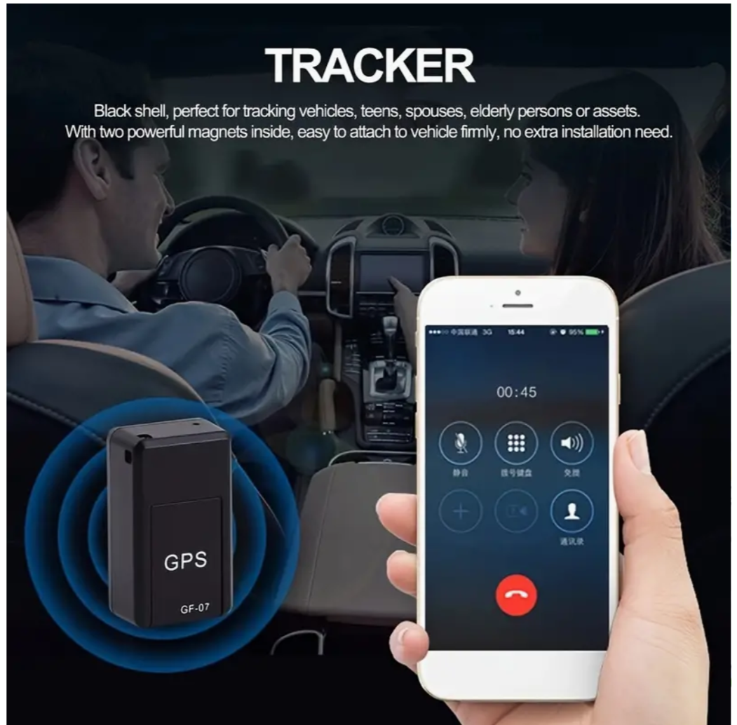Magnetic Guardian: Mini GPS Tracker for Secure Vehicle Monitoring!
