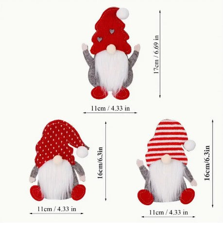 "Whimsical Gnome Magic: 6pcs Festive Fork Sleeve Set - Elevating Holiday Entertaining and Home Decor!"