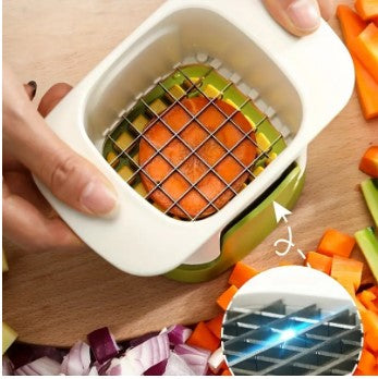 "Slice & Dice with Ease: 1 Pack Vegetable Chopper - Your Ultimate Kitchen Solution for Effortless Cutting of Fruits & Veggies!"
