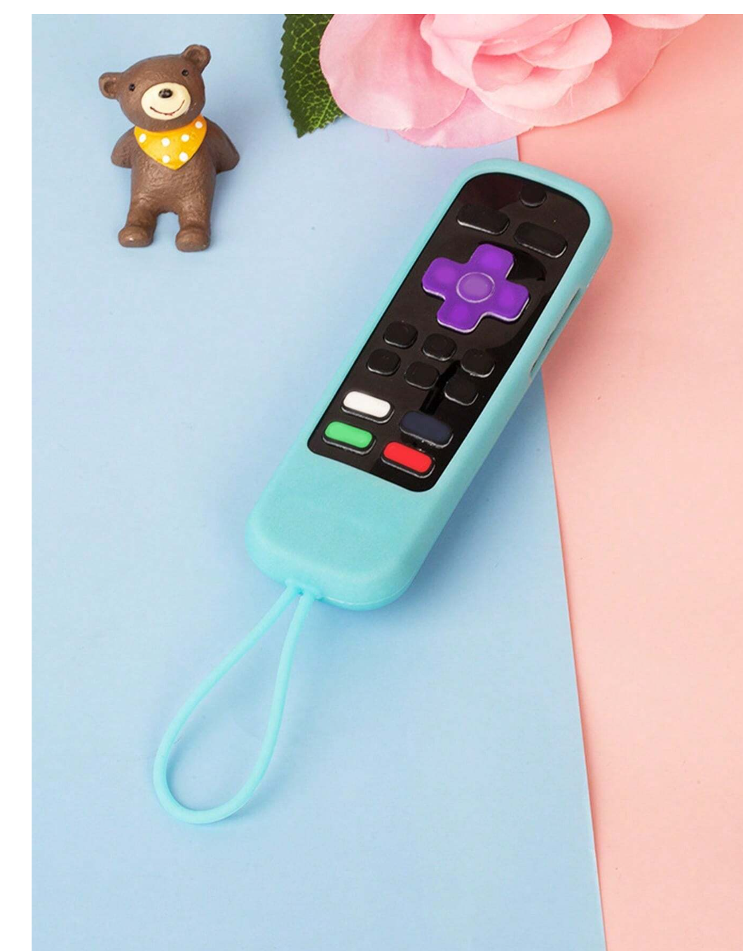 Colorful Protection: Shock-Absorbing Silicone TV Remote Cover Set.