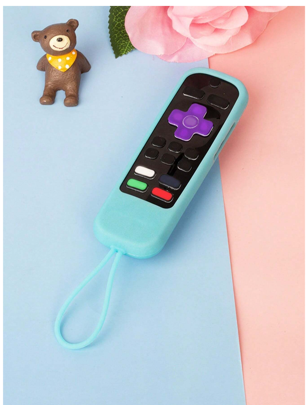 Colorful Protection: Shock-Absorbing Silicone TV Remote Cover Set.