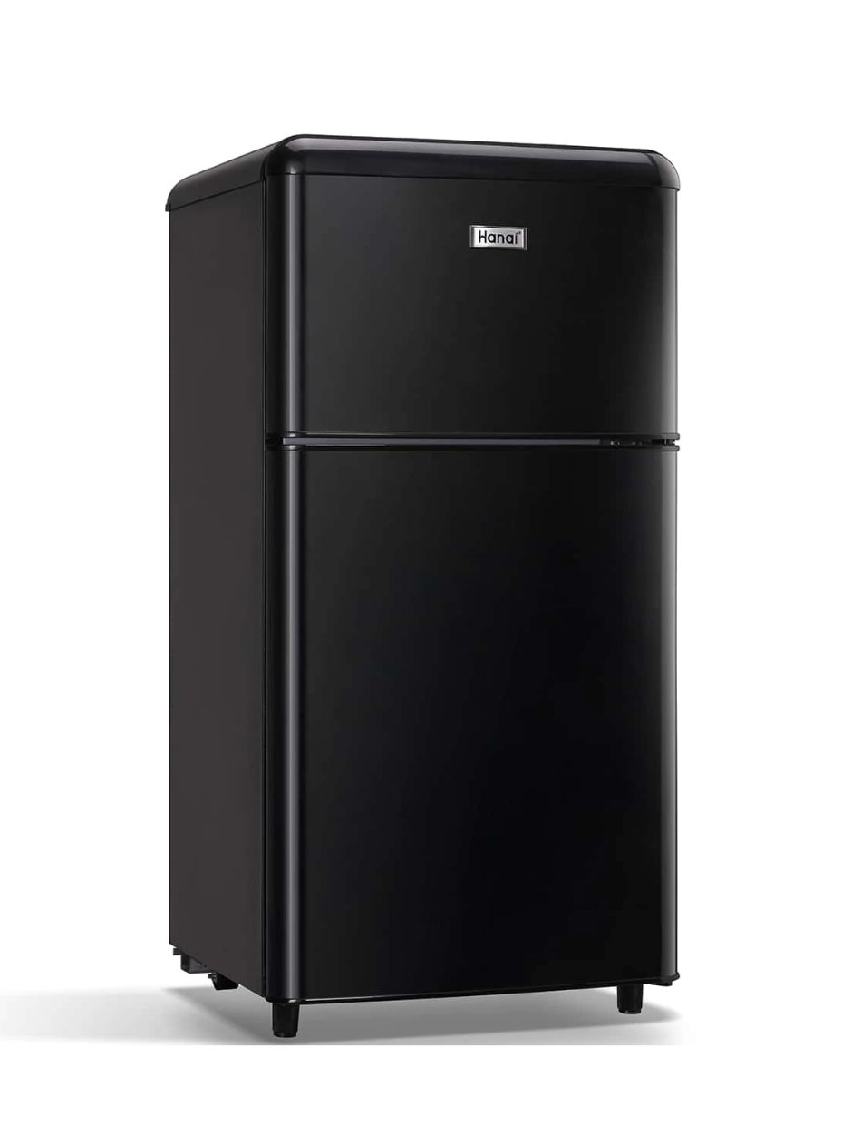 Retro Cool: WANAI 3.2 Cu.Ft Mini Fridge with Freezer – The Ultimate Space-Saving Solution!