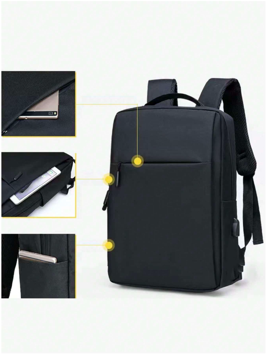 Ultimate Travel Companion: 16-inch Multifunctional Laptop Backpack – Stylish, Spacious, and Unisex!