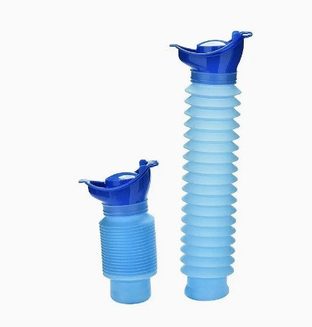 "Portable Relief: 750ml Shrinkable Urinal for Outdoor Travel and Camping"