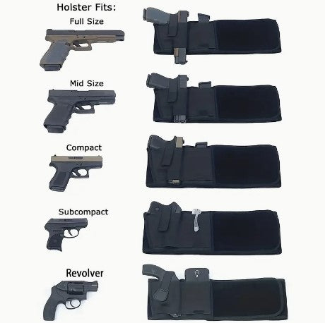 StealthGuard Elite: Concealed Carry Belly Band Holster - Elastic, Breathable, and Tactical Perfection for Men & Women's Ultimate Comfort and Security!