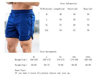 "ActiveFlex: Men's Breathable Gym Shorts for Summer Workouts - Quick-Dry, Bodybuilding, and Jogger Sportswear"