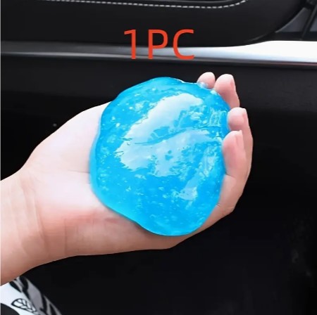 Clean King: Multi-Functional Car Cleaning Soft Glue - Your Ultimate Dust and Dirt Buster for Air Outlets and Keyboards (Available in 1/3/5 pcs Sets)