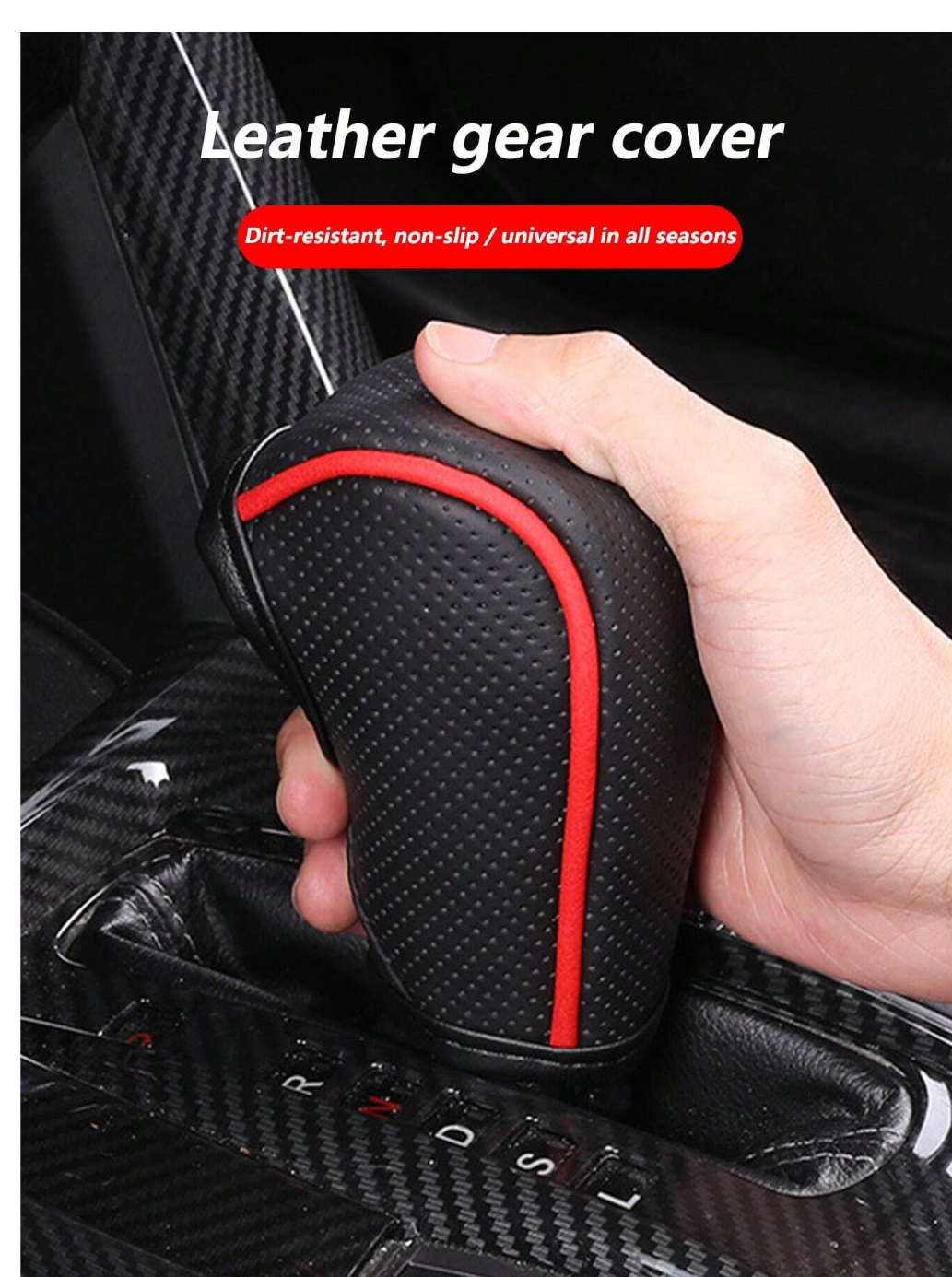 Shift into Style: Gear Shift Knob Cover - Elevate Your Car Interior!