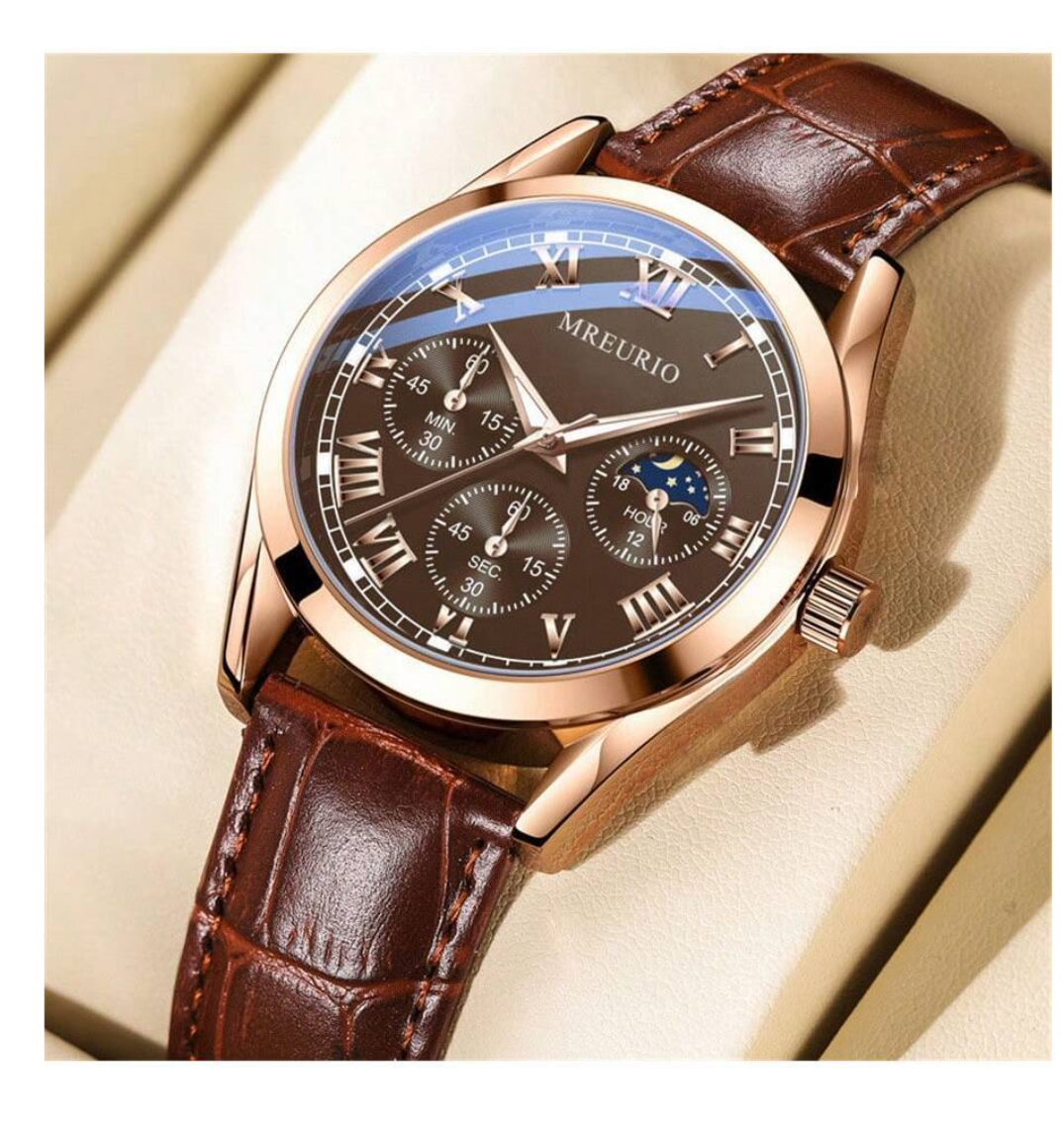 Timeless Elegance: Luxury Men's Business Wristwatch - The Perfect Gift for Every Man