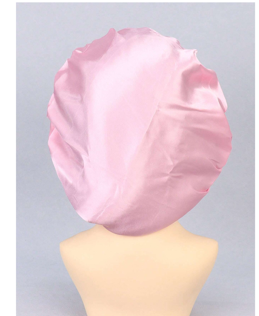 Satin Dreams: 1pc Silk Bonnet – Your Ultimate Sleeping Beauty Headwrap for Hair Protection and Style!