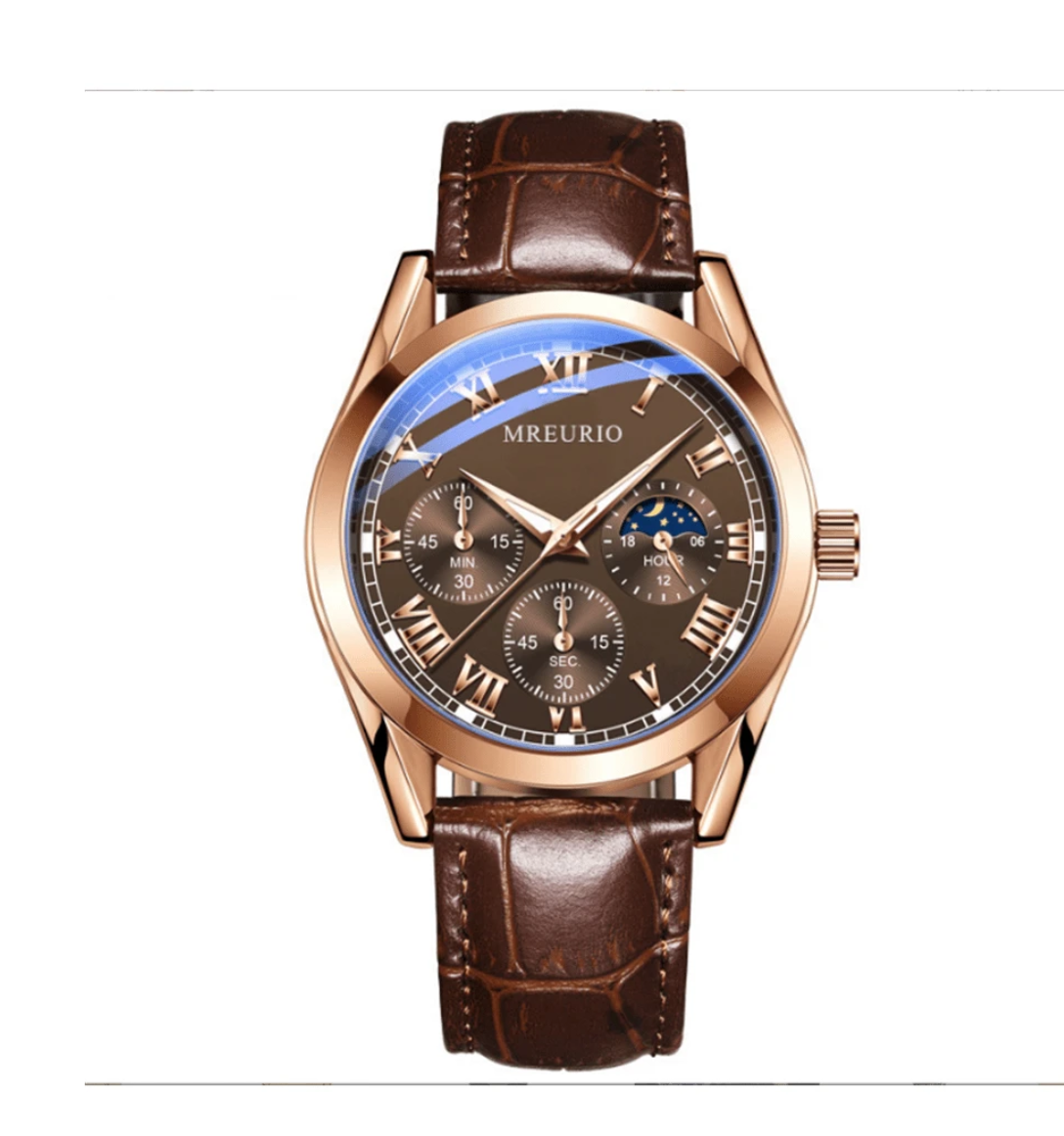 Timeless Elegance: Luxury Men's Business Wristwatch - The Perfect Gift for Every Man