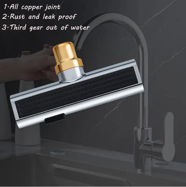 Streamline Your Sink: Multifunctional Faucet Adapter for Bathroom Washbasins - Your Essential Home Upgrade!