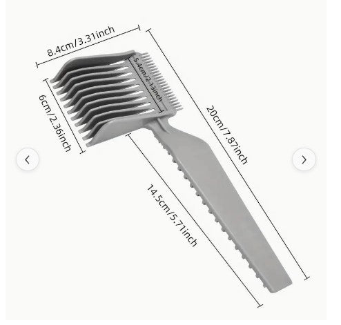 "Precision Barber's Fade Comb: Master the Art of Men's Haircutting!"