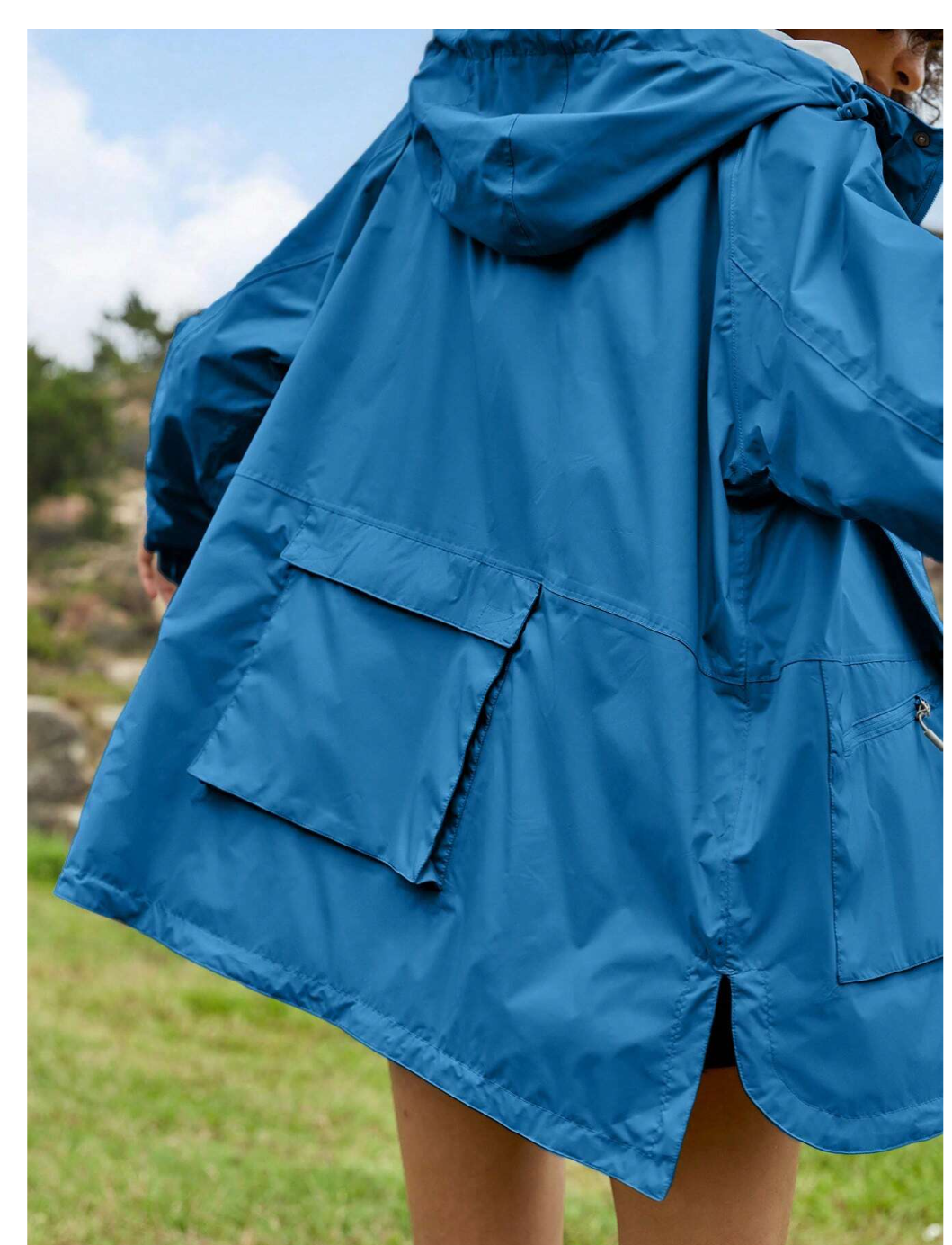 Embrace the Elements in Style: My Nature Women's Hooded Waterproof Windbreaker for Hiking, Sports, and Urban Adventures!