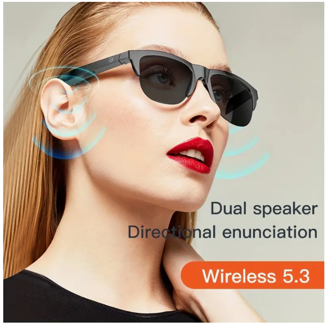 TechSpecs: Next-Gen Smart Wireless Sunglasses - Your Ultimate Multifunctional Companion!