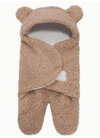 "SnugLamb Cozy Swaddle: All-Season Thickened Newborn Comforter and Anti-Shock Sleeping Bag - Your Perfect Companion for Stroller, Cuddles, and Festive Celebrations!"