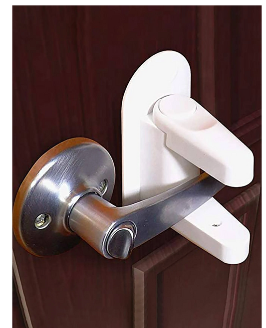 SecureStop: Portable Anti-lock Door Buckle for Baby Safety and Home Protection!