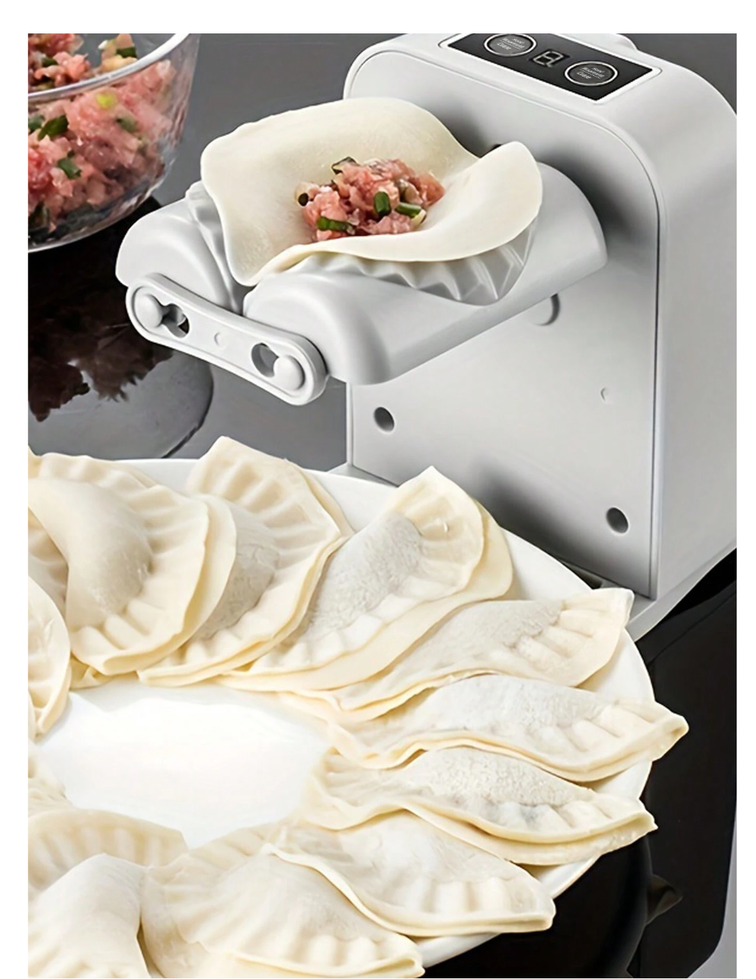 Dumpling Delight: USB Rechargeable Electric Dumpling Maker for Effortless Creations