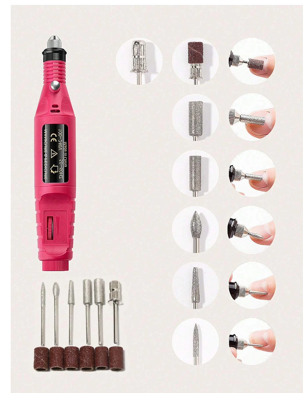 Radiant Nails Kit: 13pcs UV LED Light, Nail Drill Machine, and More - Ultimate Manicure Tools for DIY Glam at Home!