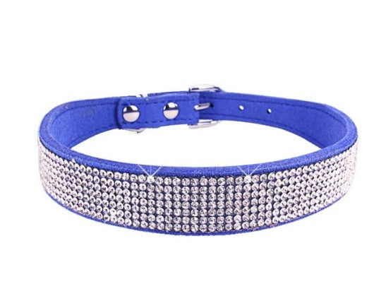 Dazzling Glamour for Your Furry Friend: Crystal Glitter Rhinestone Pet Collar