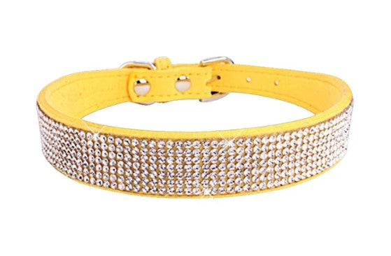 Dazzling Glamour for Your Furry Friend: Crystal Glitter Rhinestone Pet Collar